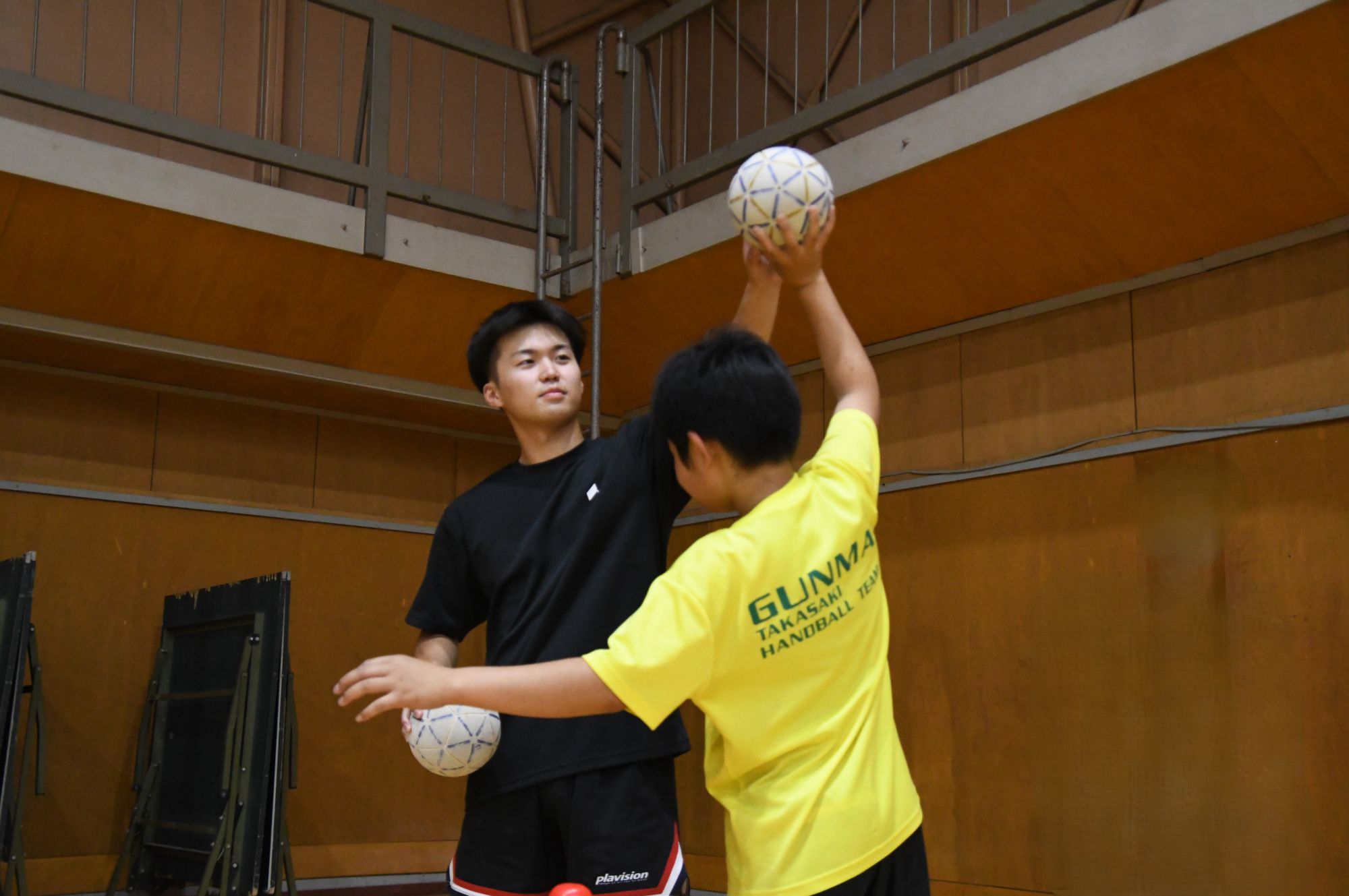 ハンドボール部　高崎ジュニアチームとの交流会を開催