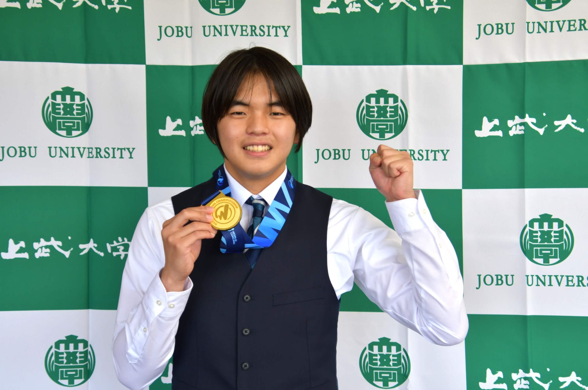 藤井海斗さんが世界ジュニアミックスダブルスカーリング選手権2026で優勝を果たしました！